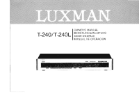 Luxman T-240-T240L_Owners_manual